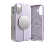 Etui / obudowa na smartfona Ringke Silicone Magnetic Magsafe do Iphone 17 Light Purple